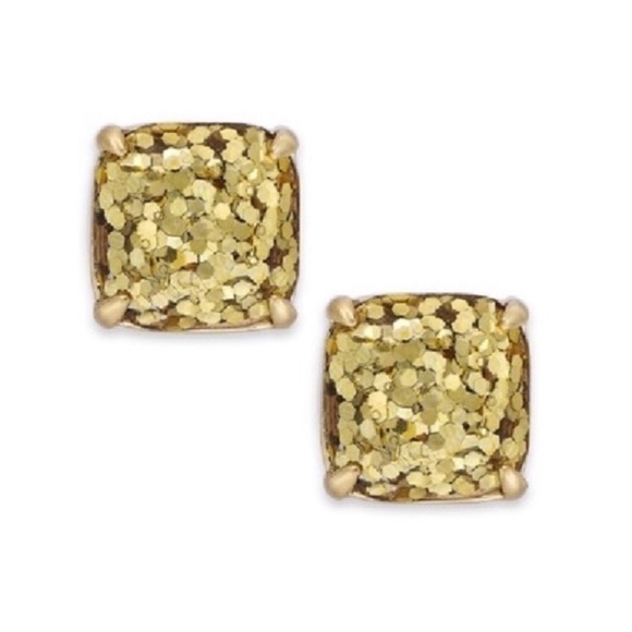 KATE SPADE • Glitter & Glee Gold Earrings - Picture 1 of 6